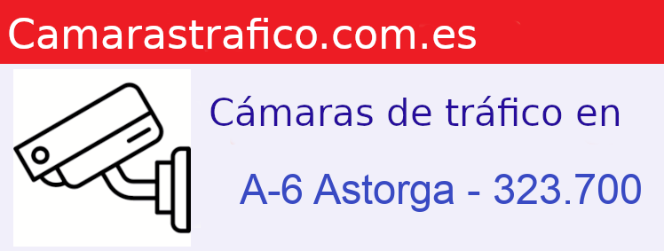 Camara trafico A-6 PK: Astorga - 323.700